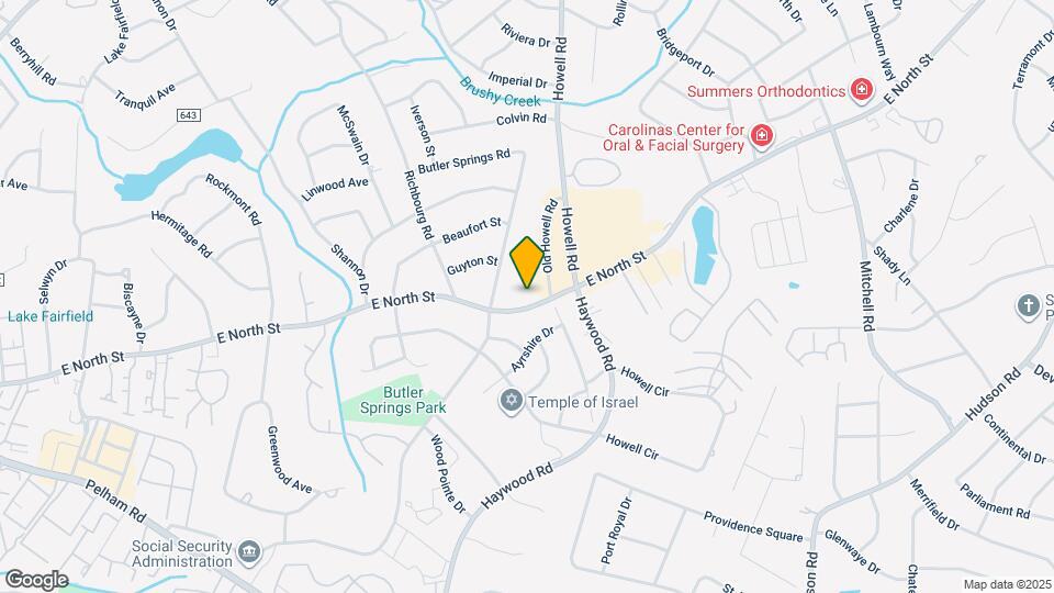 3509 E North St Map and Location Details