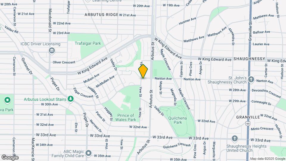 29 Th Ave Bikeway Map and Location Details