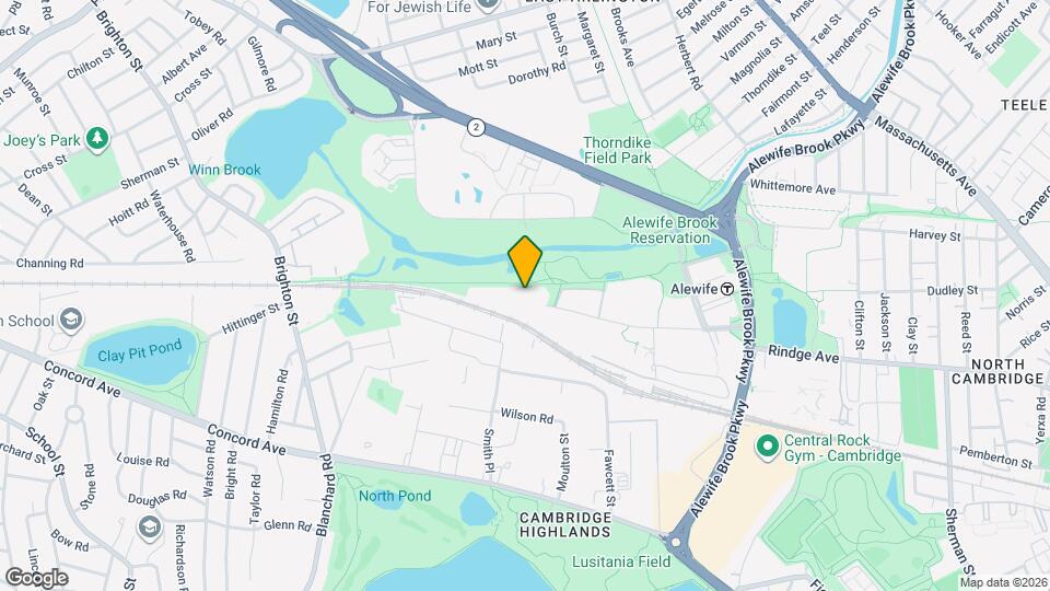 200 Cambridgepark Dr Mapa y Detalles de la Ubicación