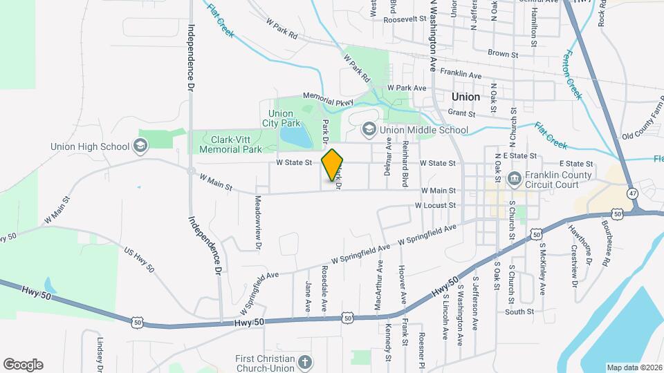 703 W Main St Map and Location Details