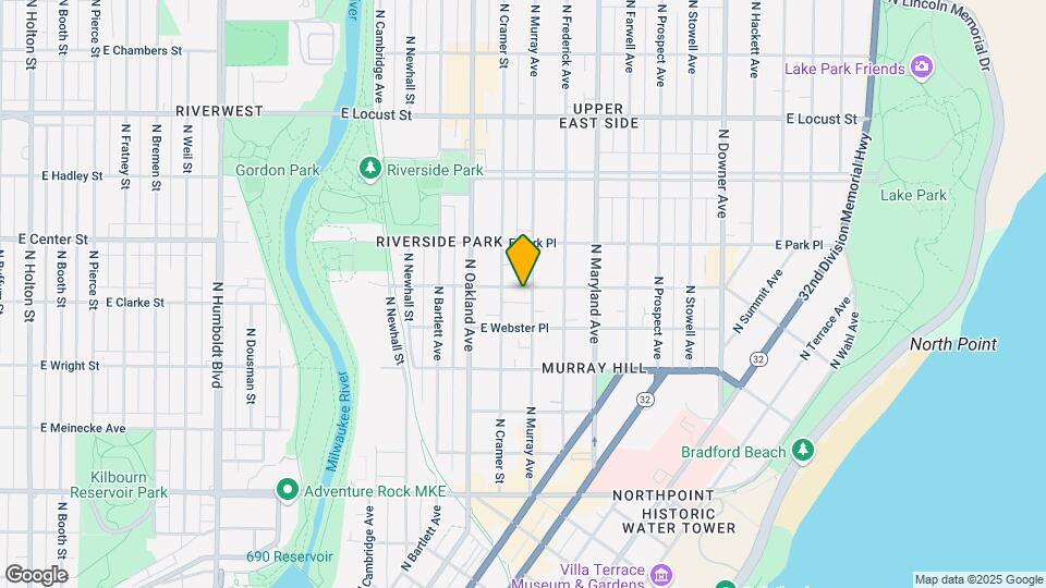 2587 N Murray Ave Map and Location Details