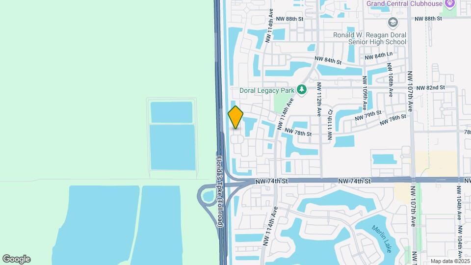 11643 NW 78th St Map and Location Details