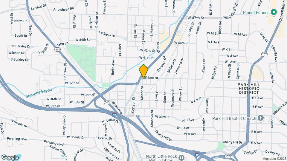 3716 Marion St Map and Location Details