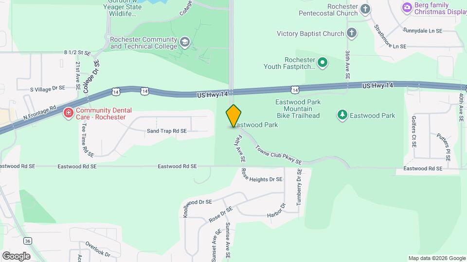 Towne Club Senior Housing Map and Location Details