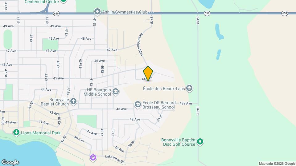 3718-3744 44 Ave Map and Location Details