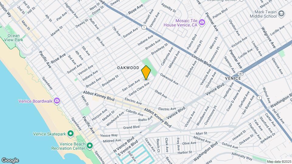 649 Santa Clara Ave, Unit 649 1/2 Mapa y Detalles de la Ubicación