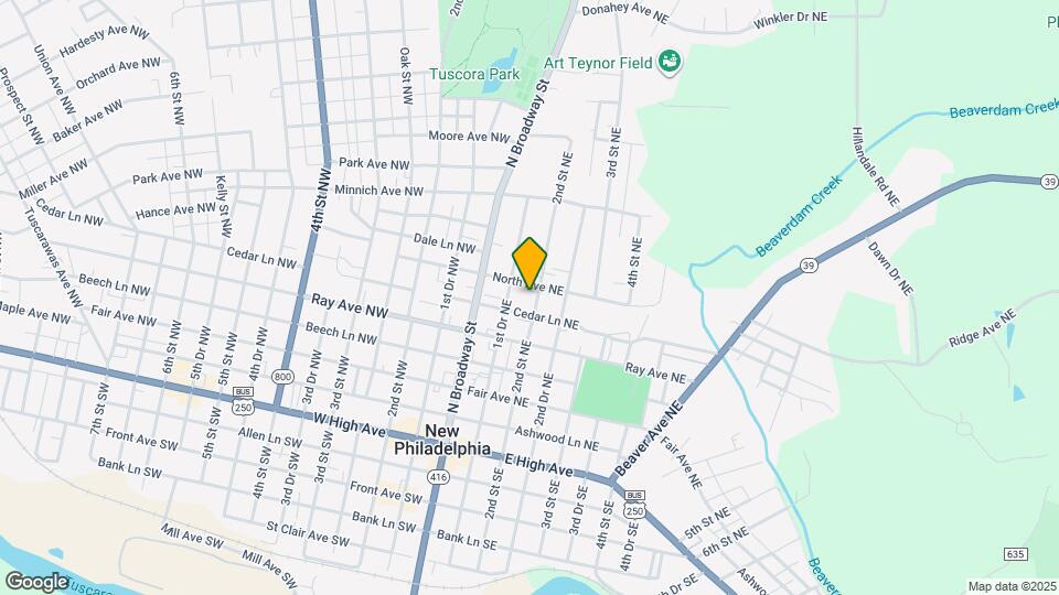 346 2nd St NE Map and Location Details