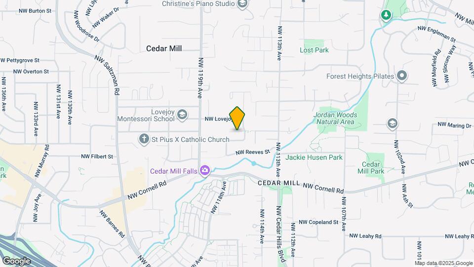11614 NW Kearney St Map and Location Details