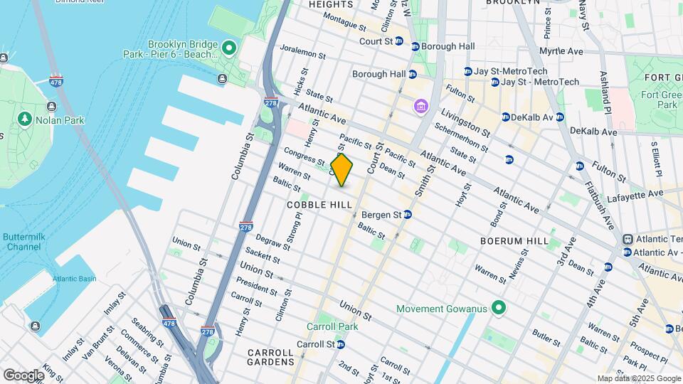 223 Warren St Mapa y Detalles de la Ubicación