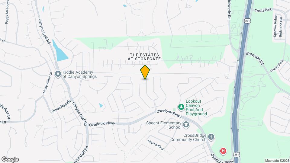 1803 Lookout Cove Map and Location Details