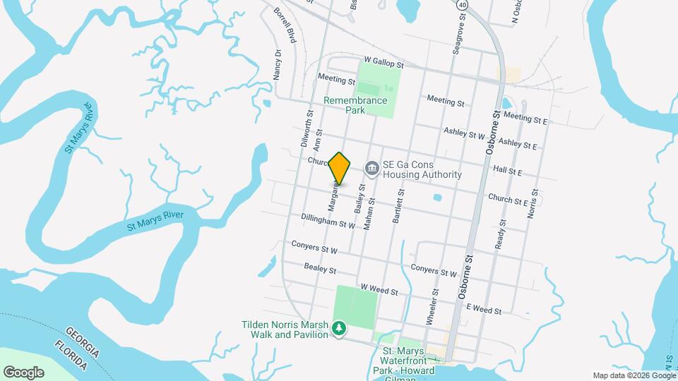 600 Margaret St Map and Location Details