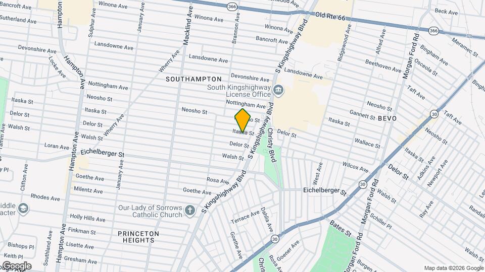 4936 Itaska St Map and Location Details