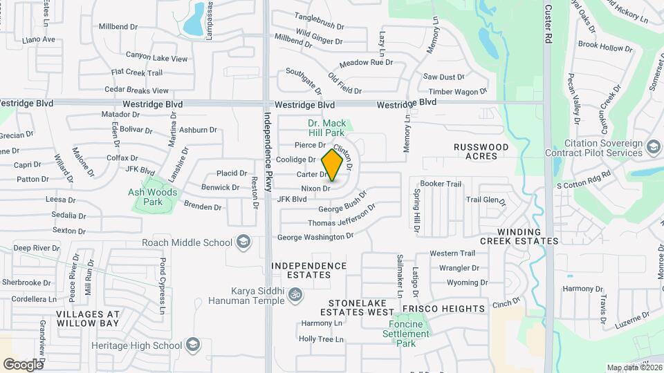 9808 Nixon Dr Map and Location Details