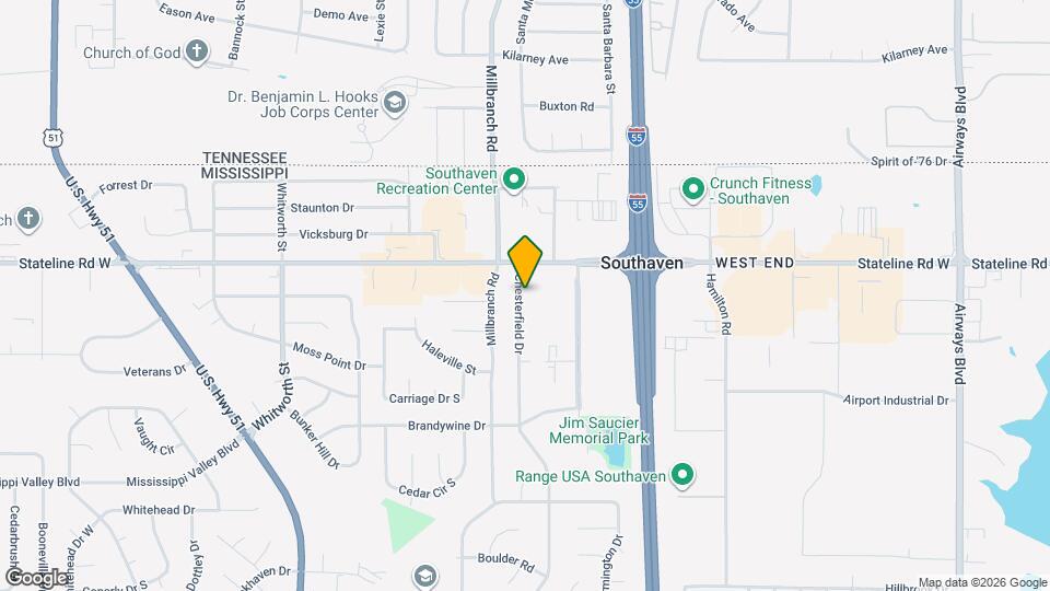 8924 Chesterfield Dr Map and Location Details