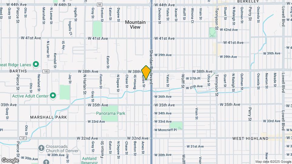 3708 Ames St Map and Location Details