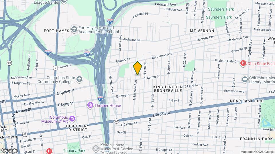 220 N Monroe Ave Map and Location Details