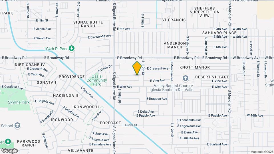 10945 E Clovis Ave Map and Location Details