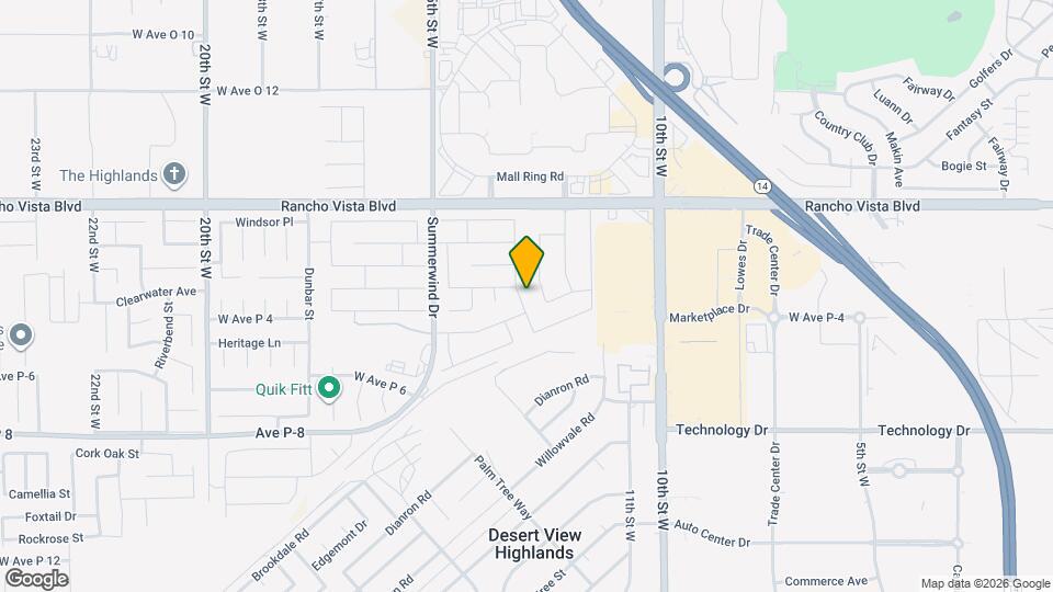 39330 Gainsborough Dr Map and Location Details