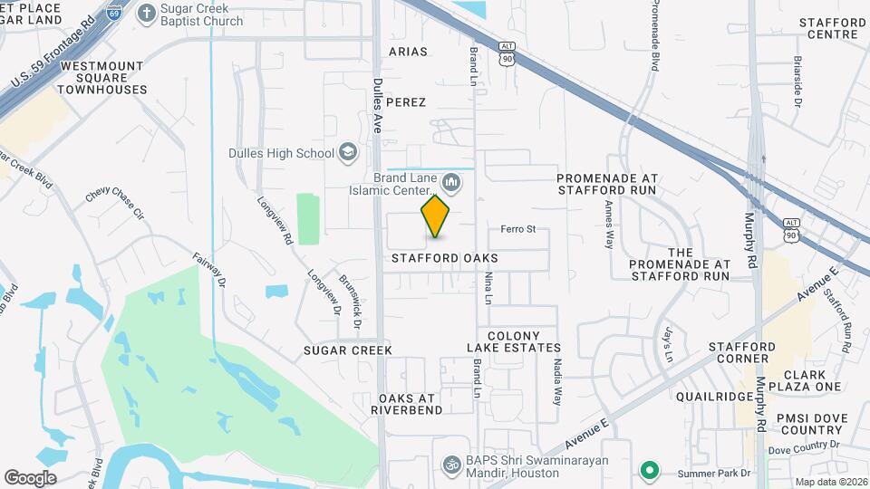 4336 Avron Dr, Unit A Map and Location Details