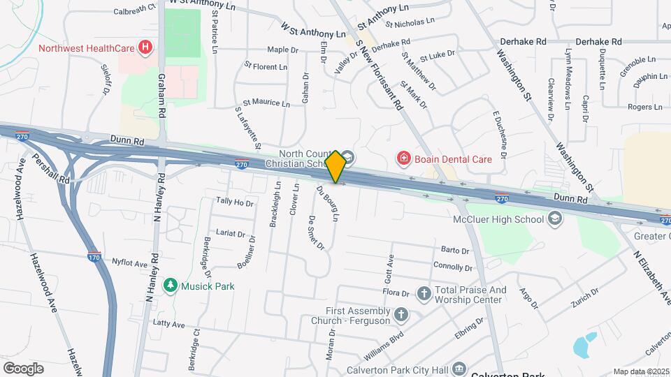 840 Pershall Rd Map and Location Details