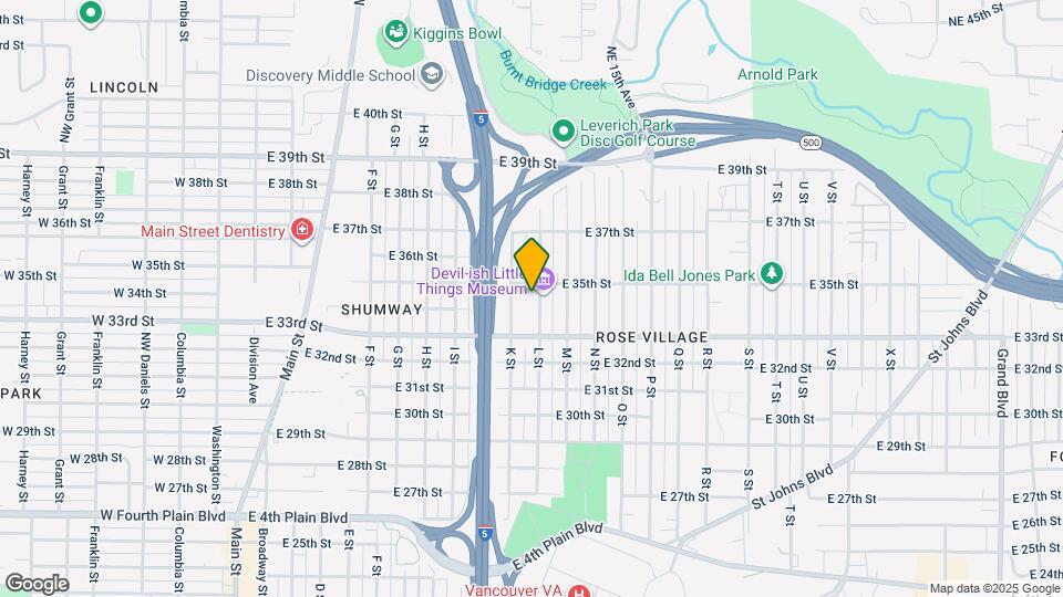 3324 L St Map and Location Details