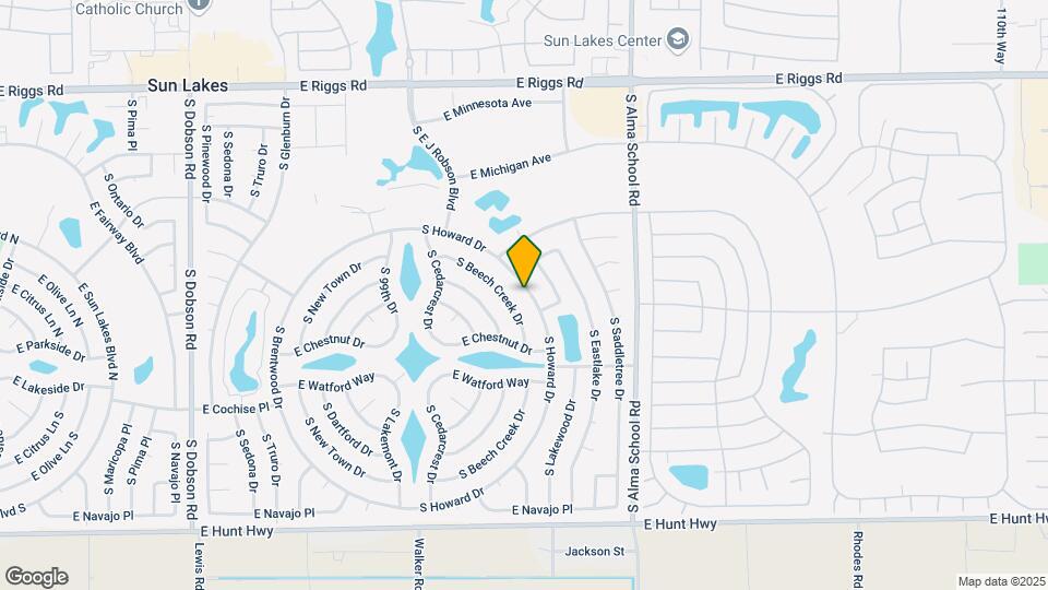 25826 S Howard Dr Map and Location Details