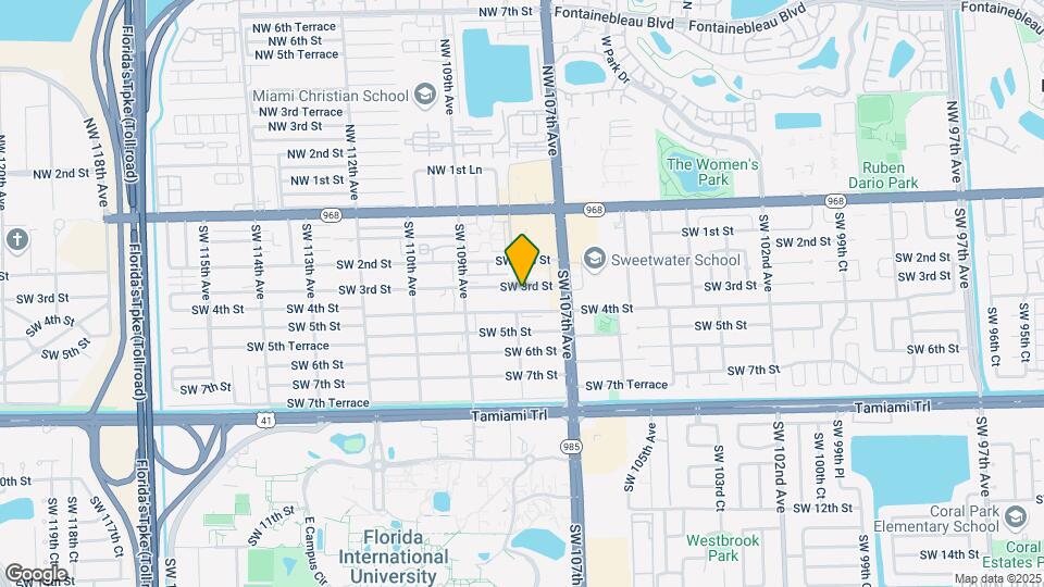 10790 SW 3rd St Map and Location Details