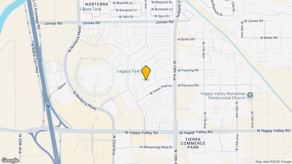 25718 N 20th Ave Map and Location Details