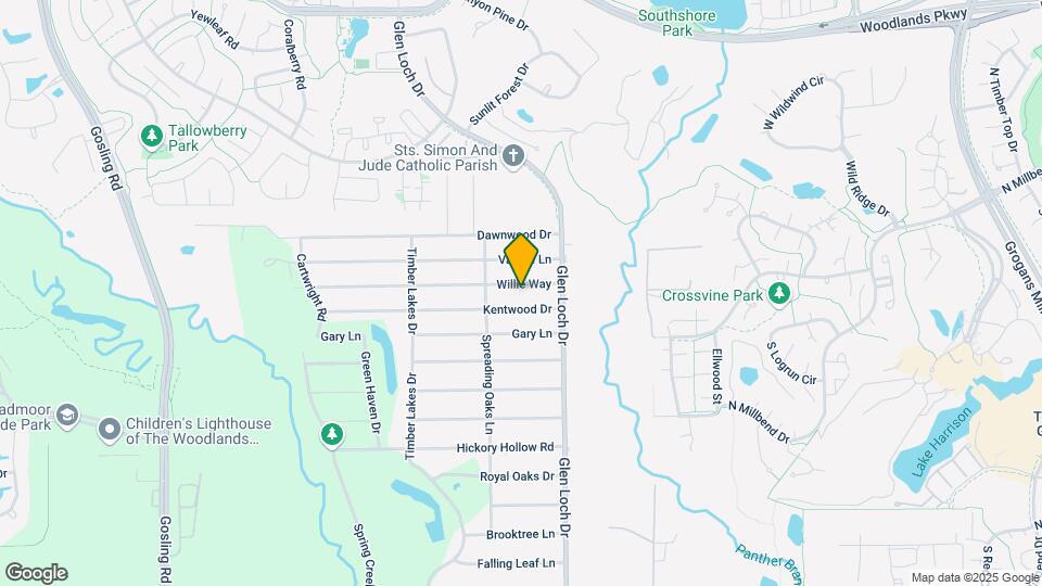 3303 Willie Way Map and Location Details