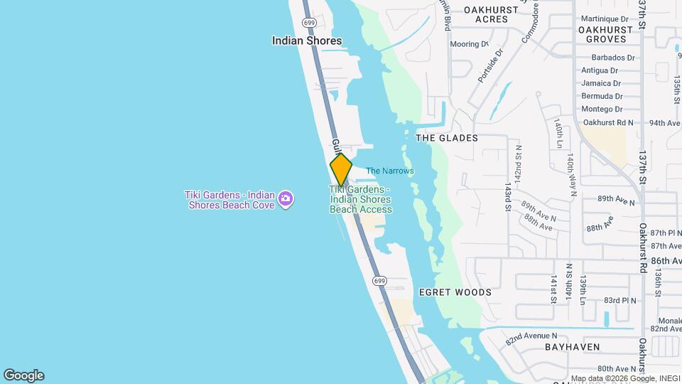 19610 Gulf Blvd Map and Location Details