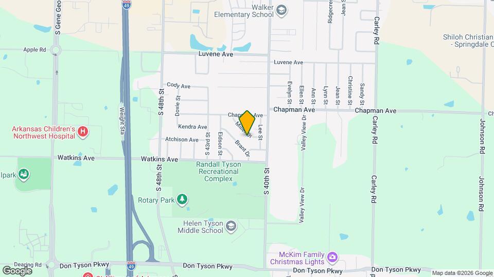 4100 Miller Dr Map and Location Details