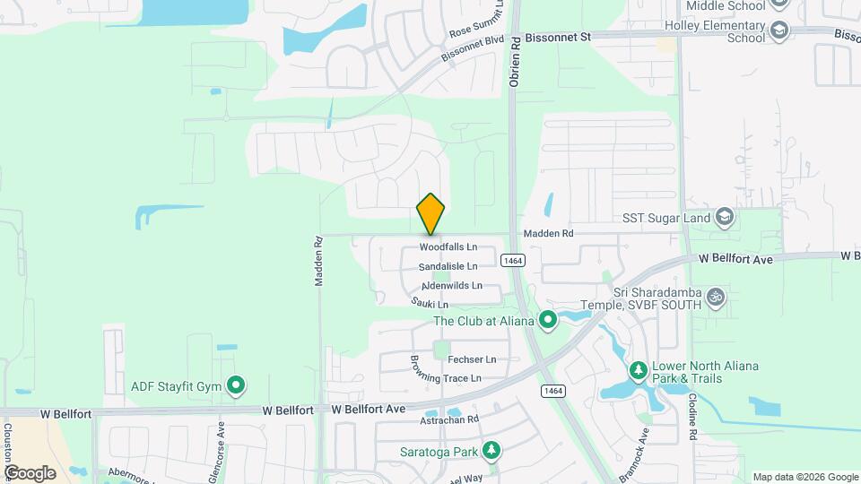17510 Woodfalls Ln Map and Location Details