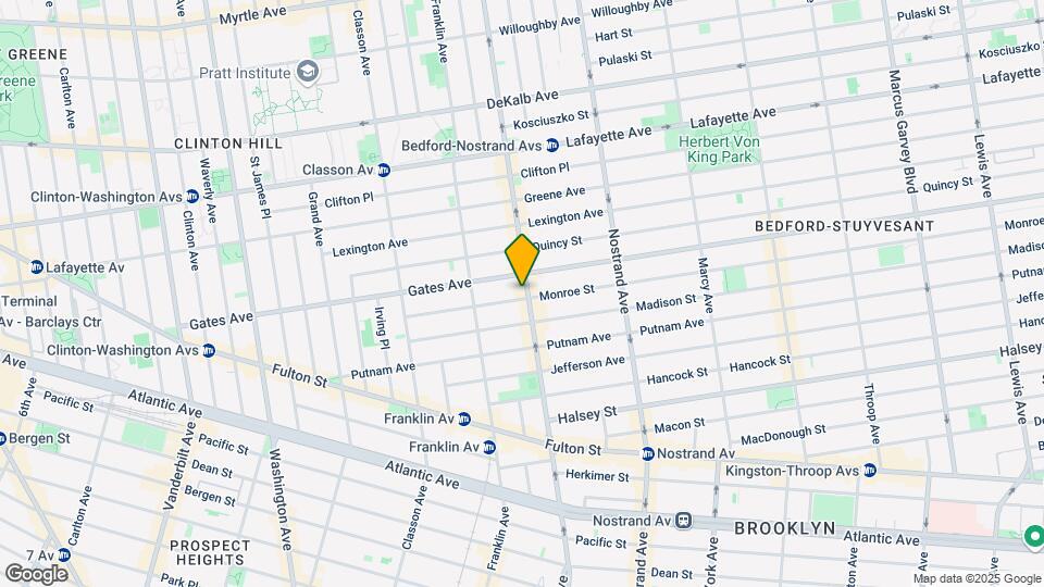Bedford Ave Condos Map and Location Details