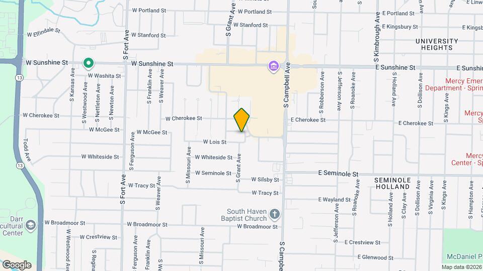 2043 S Sagamont Ave Map and Location Details