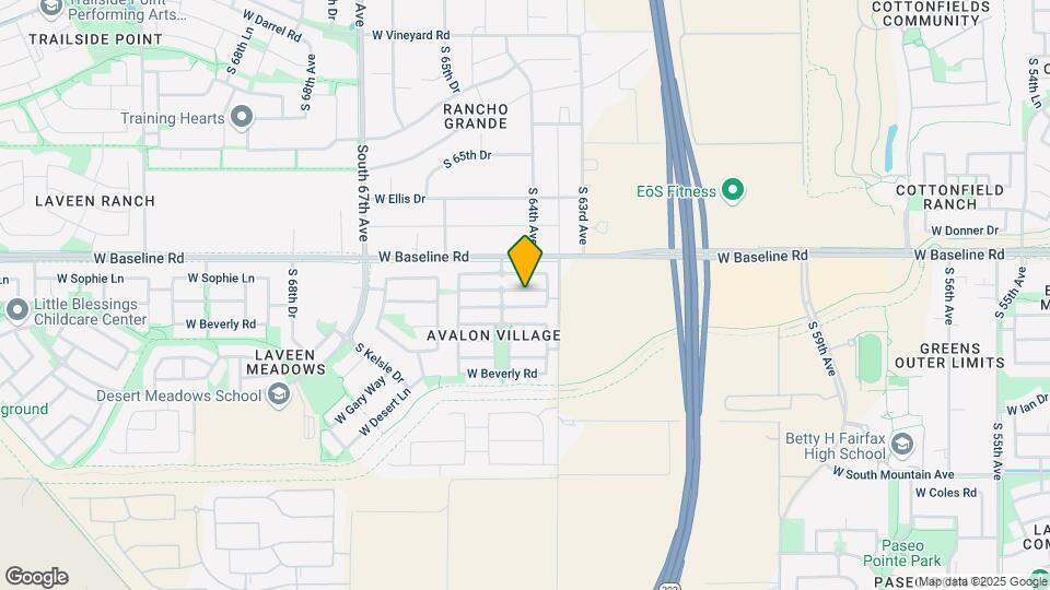 6333 W Valencia Dr Map and Location Details