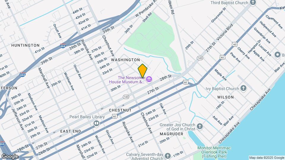 1245 29th St Map and Location Details