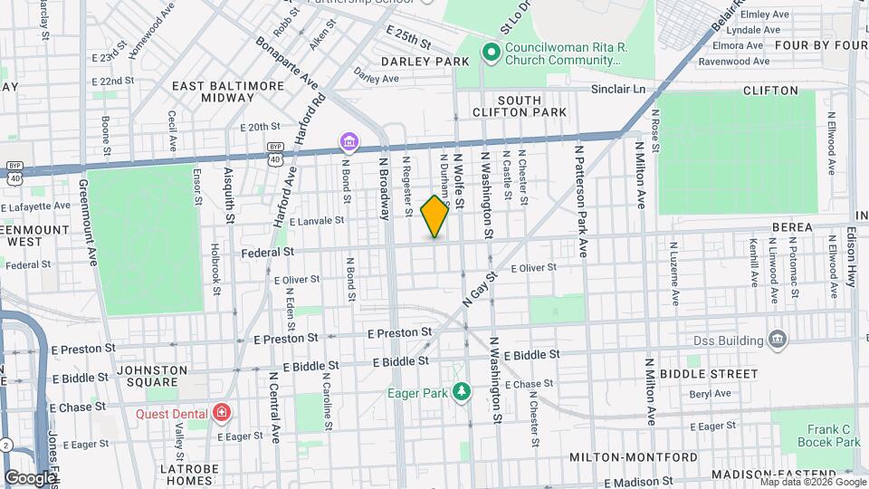 Supportive Housing Group Map and Location Details