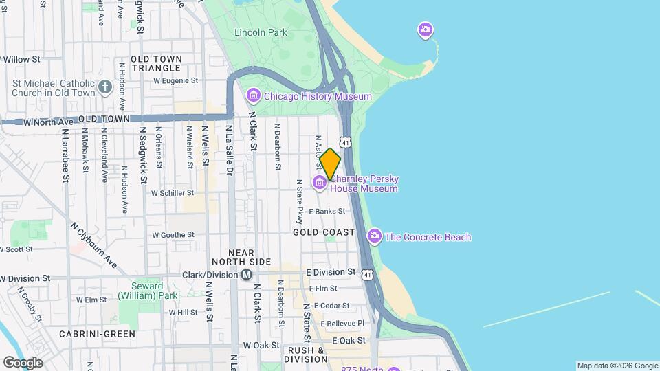 48 E Schiller St, Unit B Mapa y Detalles de la Ubicación