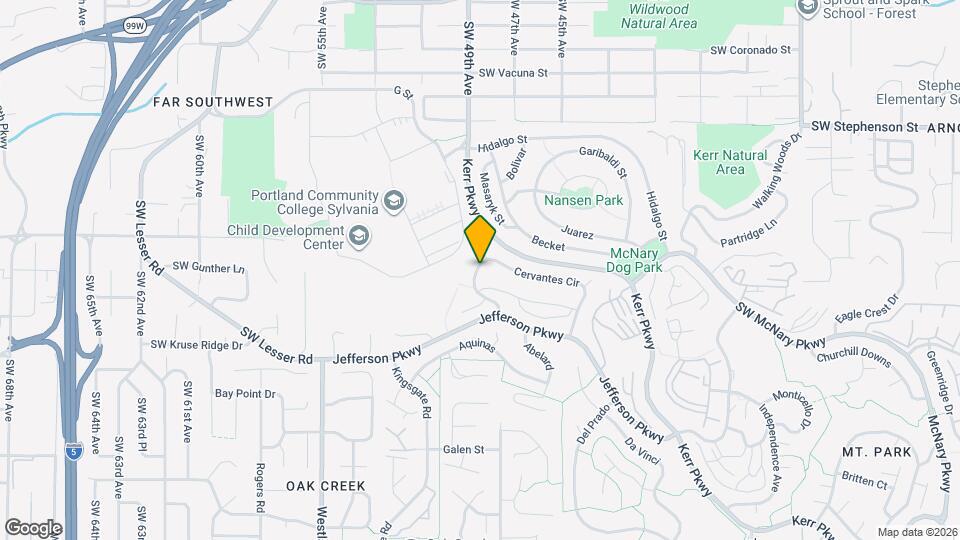 307 Cervantes Cir Map and Location Details