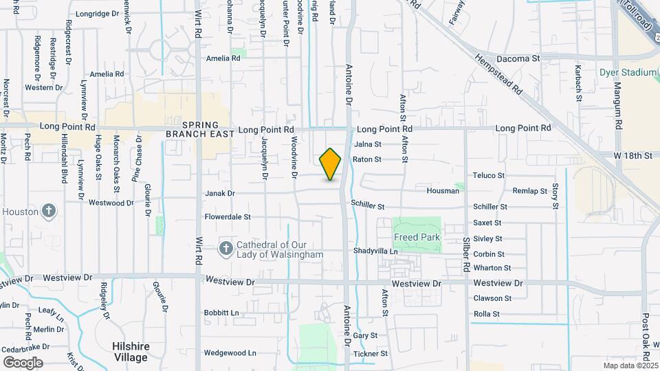 7414 Janak Dr, Unit 3 Map and Location Details