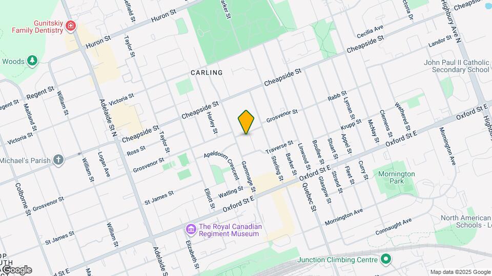 61 Bedford Rd Map and Location Details