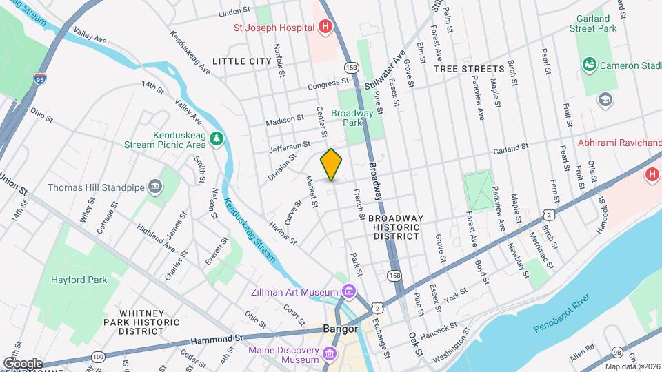 120 Center St Map and Location Details