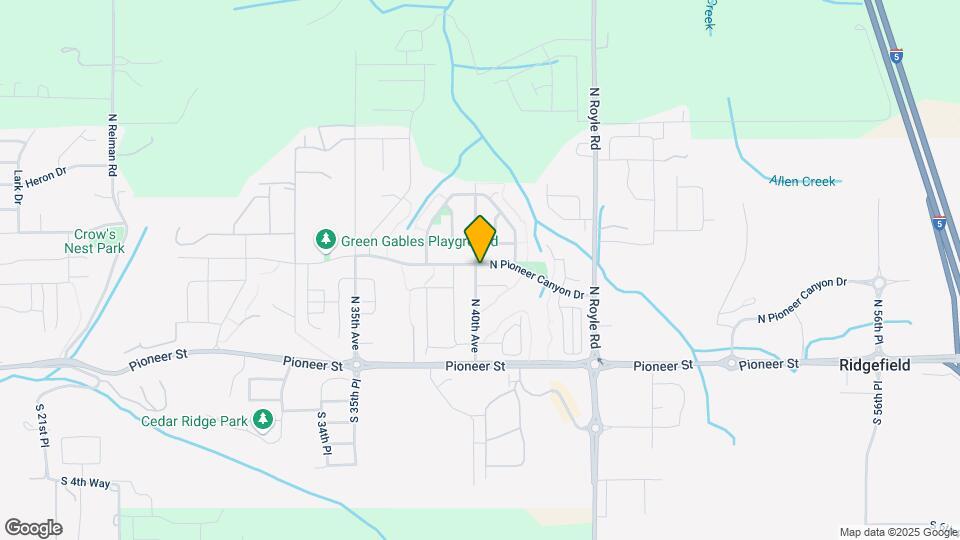 4001 N Pioneer Canyon Dr Map and Location Details