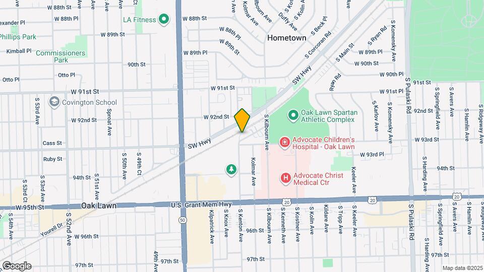 4572 Rumsey Ave Map and Location Details