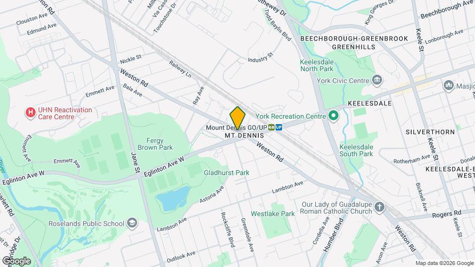 1156 Weston Rd Map and Location Details