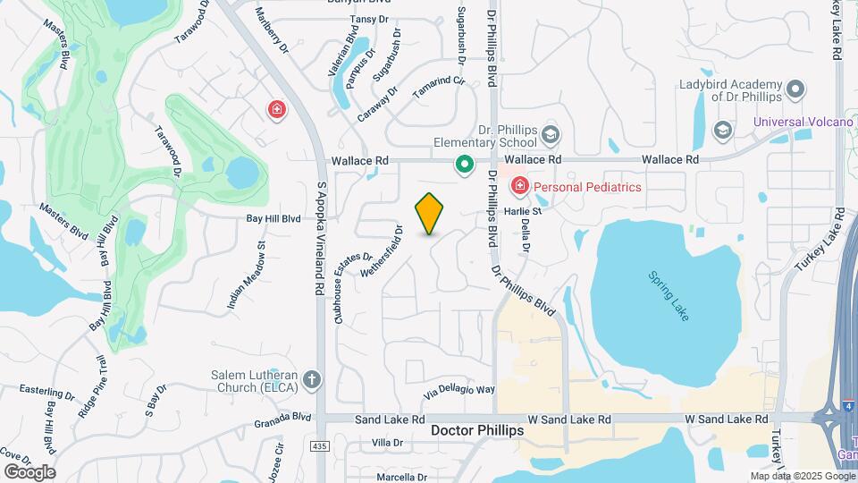 7809 Sugar Bend Dr Map and Location Details