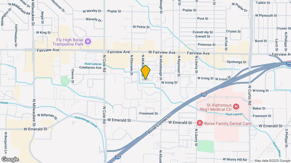 6973 W Maxwell Ln Map and Location Details