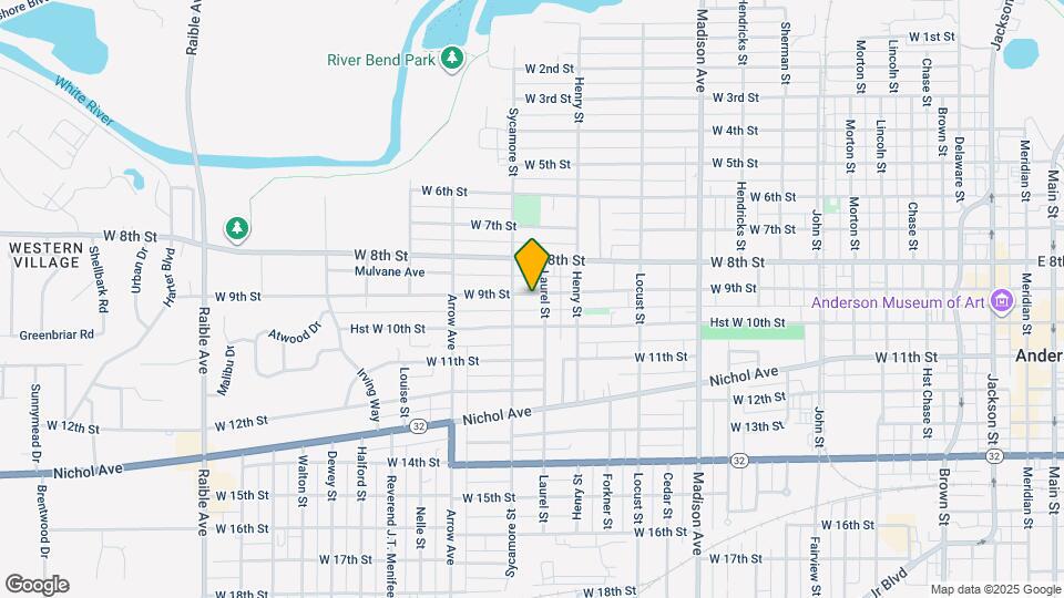 1511 W 9th St Mapa y Detalles de la Ubicación