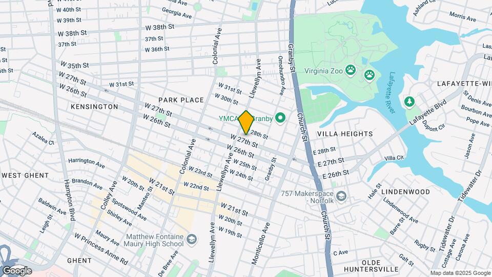 234 W 27th St Mapa y Detalles de la Ubicación