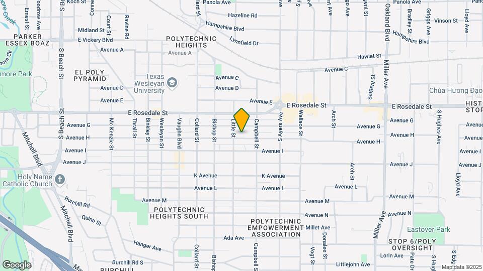 3513 Avenue H Map and Location Details